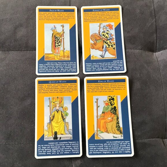 Quick & Easy Tarot 2002 Great Beginner Deck - Picture 5 of 9